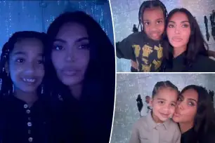 Kim Kardashian shares family snaps from Tokyo trip with Lewis Hamilton